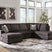 Sam's Furniture - Ashley Furniture - Lentiz Sectional - LAF 2-Piece Sectional with Chaise - PC73404S2