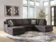 Sam's Furniture - Ashley Furniture - Lentiz Sectional - LAF 2-Piece Sectional with Chaise - PC73404S2