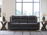 Sam's Furniture - Ashley Furniture - Mackmenville Living Room - Reclining Sofa / Carbon - 7471388