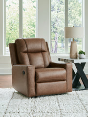 Sam's Furniture - Ashley Furniture - Mackmenville Living Room - Zero Wall Recliner / Caramel - 7471429