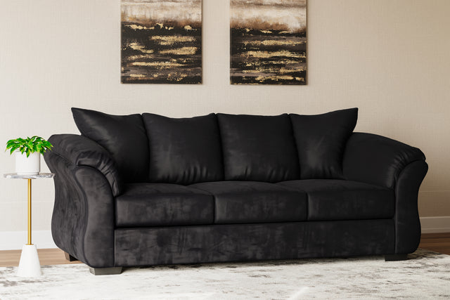 Sam's Furniture - Ashley Furniture - Darcy Living Room - Sofa / Black - 7500838