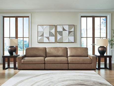 Sam's Furniture - Ashley Furniture - Veronella Sectional - RAF 3-Piece Sectional Sofa / Sahara - 76106S2