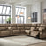 Sam's Furniture - Ashley Furniture - Max-Momentum Sectional - 7-Piece Power Reclining Sectional with Audio Consoles - PC82305S8