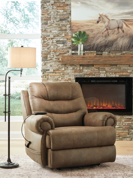 Sam's Furniture - Ashley Furniture - Revived and Restored Living Room - Power Lift Recliner - PC8240712