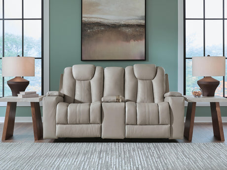 Sam's Furniture - Ashley Furniture - Elevate Edges Living Room - Glider REC Loveseat w/Console / Coin - PC8330543