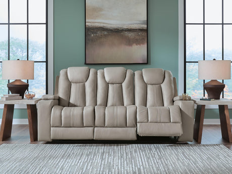 Sam's Furniture - Ashley Furniture - Elevate Edges Living Room - REC Sofa w/Drop Down Table / Coin - PC8330589