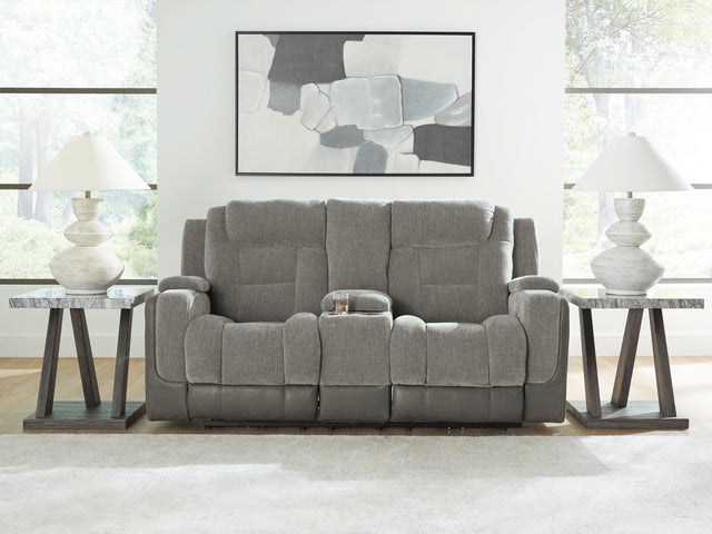 Sam's Furniture - Ashley Furniture - Mixed Motion Living Room - PWR REC Loveseat/CON/ADJ HDRST - PC8350518