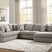 Sam's Furniture - Ashley Furniture - Lindon Sectional - 3-Piece Sectional with Chaise - 84704S4