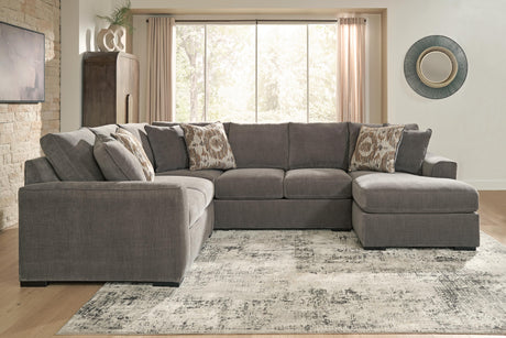 Sam's Furniture - Ashley Furniture - Larson Levee Sectional - RAF 3-Piece Sectional / Espresso - PC86205S1