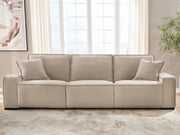 Sam's Furniture - Ashley Furniture - Carceri Sectional - 3-Piece Power Sectional Reclining Sofa / Cashmere - 87003S3