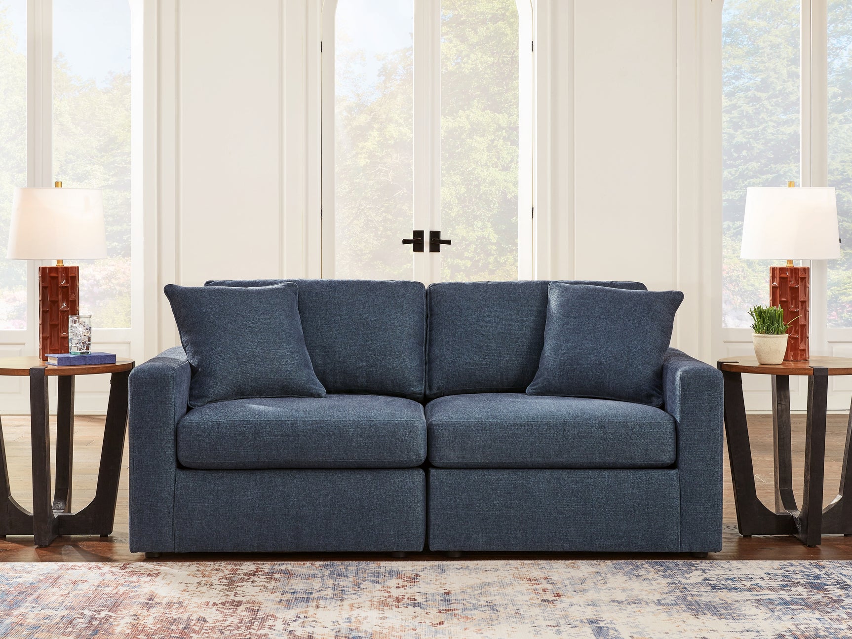 Sam's Furniture - Ashley Furniture - Modmax Sectional - RAF 2-Piece Sectional / Ink - 92101S1