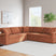 Sam's Furniture - Ashley Furniture - Modmax Sectional - RAF 5-Piece Sectional / Spice - 92102S6