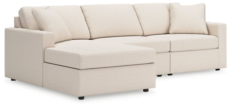 Sam's Furniture - Ashley Furniture - Modmax Sectional - RAF 3-Piece Sectional with Chaise / Oyster - 92103S17