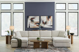 Sam's Furniture - Ashley Furniture - Modmax Sectional - RAF 4-Piece Sectional with Chaise / Oyster - 92103S19