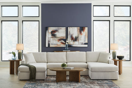 Sam's Furniture - Ashley Furniture - Modmax Sectional - RAF 4-Piece Sectional with Chaise / Oyster - 92103S19