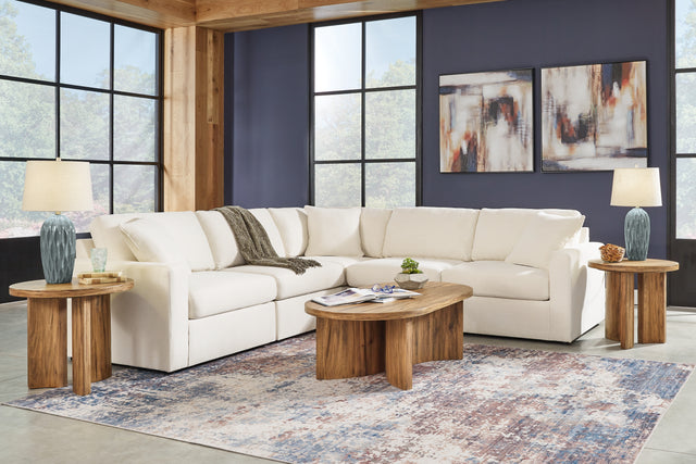 Sam's Furniture - Ashley Furniture - Modmax Sectional - RAF 7-Piece Sectional with Audio Console / Ink - 92121S75