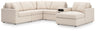 Sam's Furniture - Ashley Furniture - Modmax 6-Piece Sectional with Audio System and Chaise - RAF 6-Piece Sectional with Audio System and Chaise - 92103S51