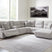 Sam's Furniture - Ashley Furniture - Acklen Place Sectional - 2-Piece Power Reclining Sectional / Navy - 93607S16