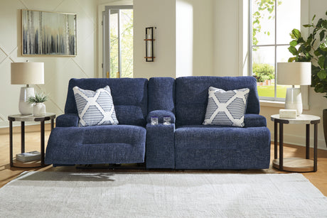 Sam's Furniture - Ashley Furniture - Acklen Place Sectional - 3-Piece Sectional / Navy - 93607S10
