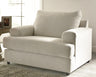 Sam's Furniture - Ashley Furniture - Soletren Living Room - Chair and a Half / Stone - 9510423