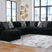Sam's Furniture - Ashley Furniture - Midnight-Madness Sectional - LAF 3-Piece Sectional with Chaise / Onyx - 98103S9
