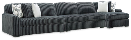 Sam's Furniture - Ashley Furniture - Midnight-Madness 3-Piece Sectional with Chaise - 3-Piece Sectional with Chaise - 98105S28