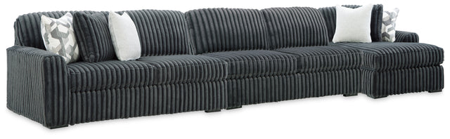 Sam's Furniture - Ashley Furniture - Midnight-Madness 3-Piece Sectional with Chaise - 3-Piece Sectional with Chaise - 98105S28
