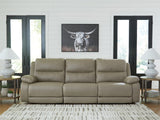 Sam's Furniture - Ashley Furniture - Narwhal Place Sectional - 3-Piece Power Reclining Sectional / Pebble - PC99201S1