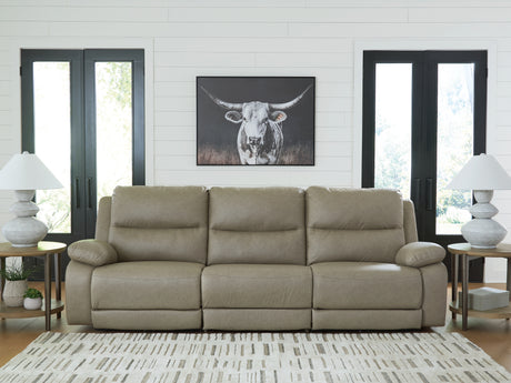 Sam's Furniture - Ashley Furniture - Narwhal Place Sectional - 3-Piece Power Reclining Sectional / Pebble - PC99201S1
