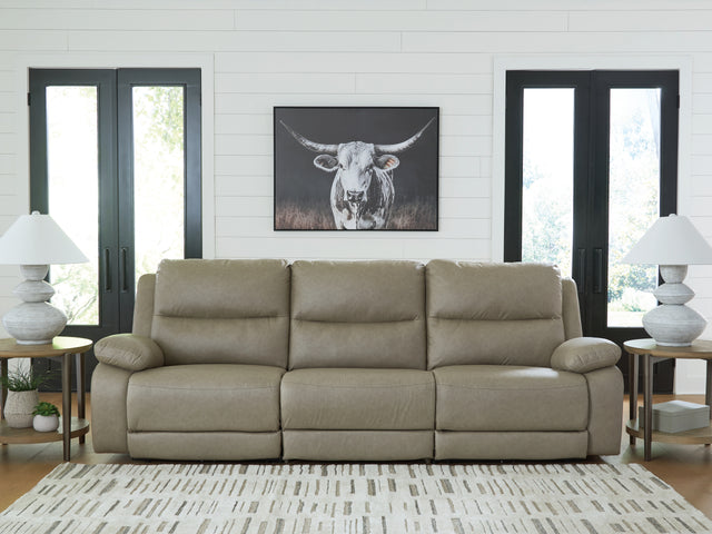 Sam's Furniture - Ashley Furniture - Narwhal Place Sectional - 3-Piece Power Reclining Sectional / Pebble - PC99201S1