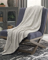 Sam's Furniture - Ashley Furniture - Leonita Throw - Throw / Black/White - A1000769T