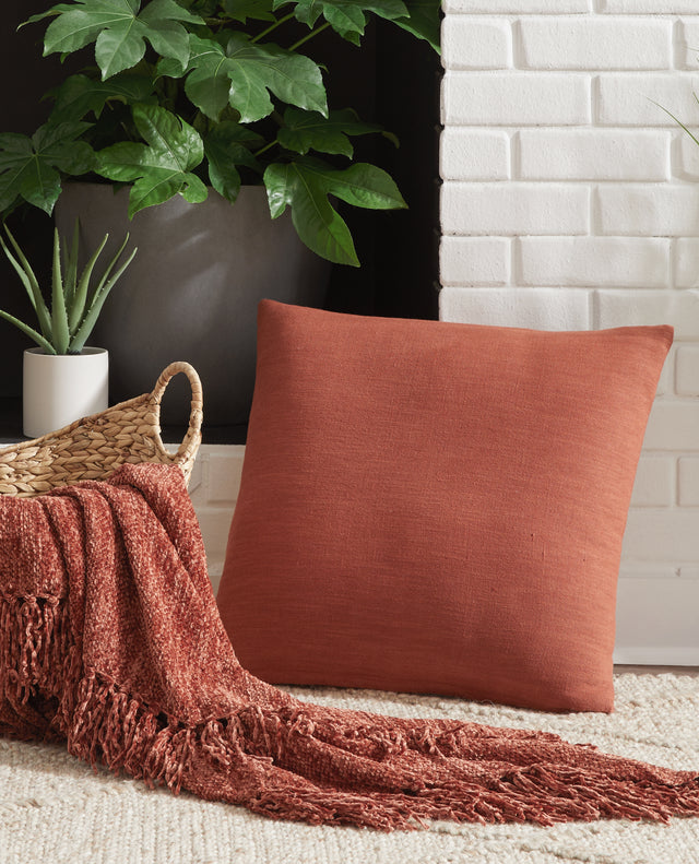 Sam's Furniture - Ashley Furniture - Thaneville Pillows - Pillow (4/CS) / Rust - A1001043