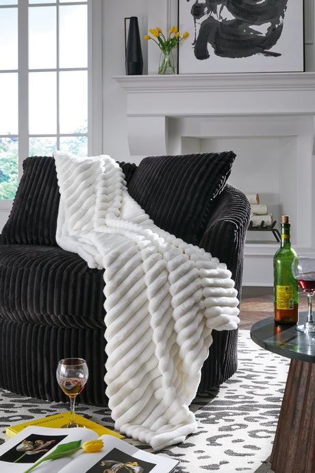 Sam's Furniture - Ashley Furniture - Alsonwell Throw (Set of 3) - Throw (3/CS) / White - A1001080