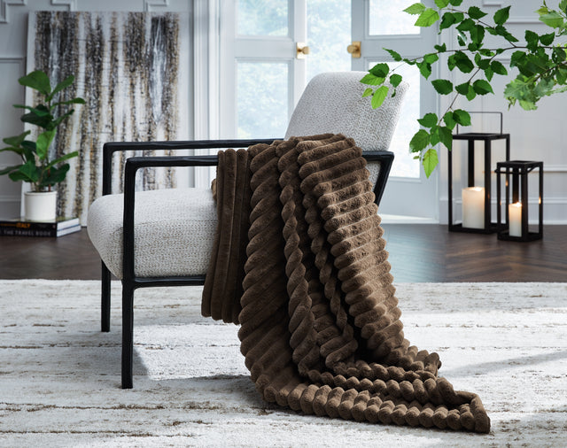 Sam's Furniture - Ashley Furniture - Alsonwell Throw (Set of 3) - Throw (3/CS) / Brown - A1001082