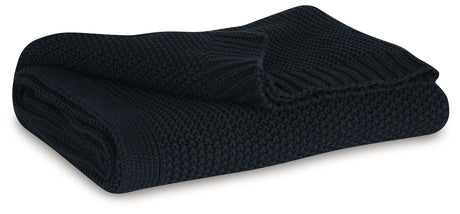 Sam's Furniture - Ashley Furniture - Gayelery Throw (Set of 3) - Throw (3/CS) / Black - A1001086