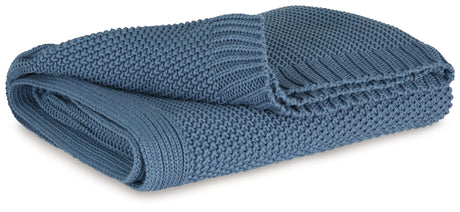 Sam's Furniture - Ashley Furniture - Gayelery Throw (Set of 3) - Throw (3/CS) / Blue - A1001087