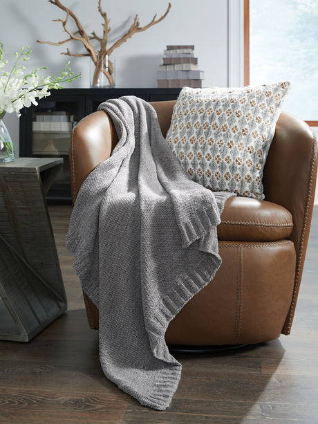 Sam's Furniture - Ashley Furniture - Anawood Throw (Set of 3) - Throw (3/CS) / Gray - A1001097