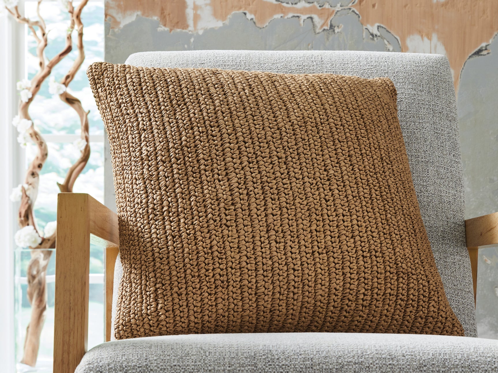 Sam's Furniture - Ashley Furniture - Habenvale Pillows - Pillow (4/CS) / Tan - A1001120