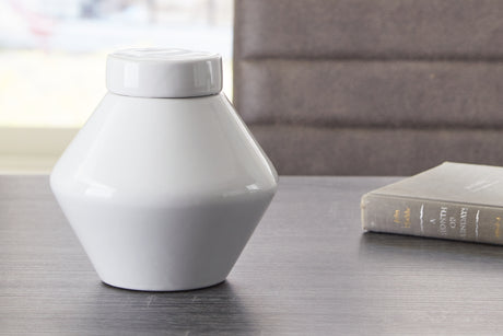 Sam's Furniture - Ashley Furniture - Domina Jar - Jar / White - A2000484J