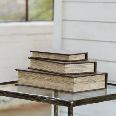 Sam's Furniture - Ashley Furniture - Jolina Box (Set of 3) - Box Set (3/CN) / Brown - A2000488