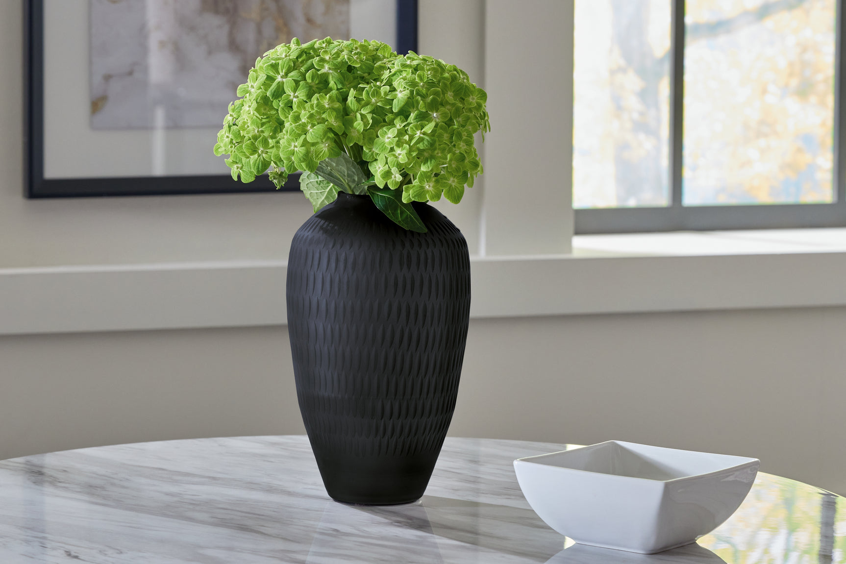 Sam's Furniture - Ashley Furniture - Etney Vase - Vase / Slate - A2000509