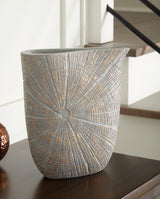 Sam's Furniture - Ashley Furniture - Ardenley Vase - Vase (2/CS) / Antique Gold Finish - A2000607
