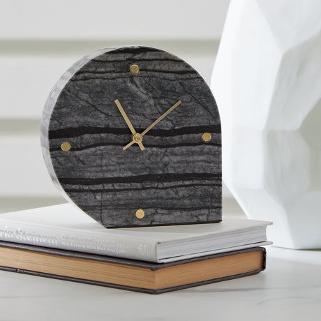 Sam's Furniture - Ashley Furniture - Janmour Table Clock (Set of 2) - Table Clock (2/CS) / Black - A2000661