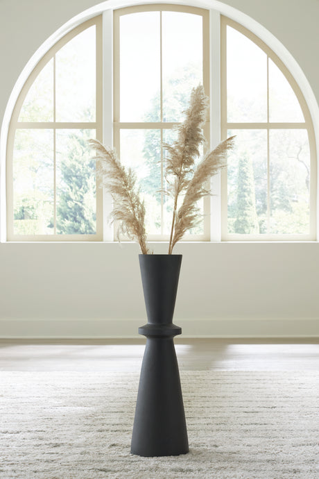 Sam's Furniture - Ashley Furniture - Collisten Vase - Vase / Black - A2000663