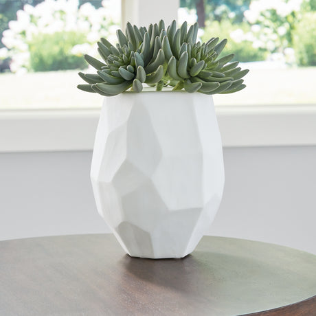 Sam's Furniture - Ashley Furniture - Karenton Vase - Vase / White - A2000721