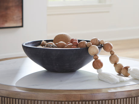 Sam's Furniture - Ashley Furniture - Meadie Bowl - Bowl / Distressed Black - A2000792