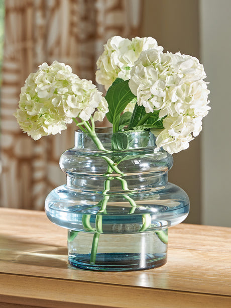 Sam's Furniture - Ashley Furniture - Vallmen Vase - Vase / Blue - A2000799