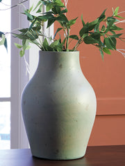 Sam's Furniture - Ashley Furniture - Baychester Vase - Vase / Antique Green - A2000806