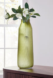 Sam's Furniture - Ashley Furniture - Scottyard Vase - Vase / Olive Green - A2900009