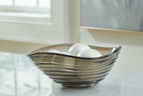 Sam's Furniture - Ashley Furniture - Solariston Bowl - Bowl / Gray/Brown - A2900016